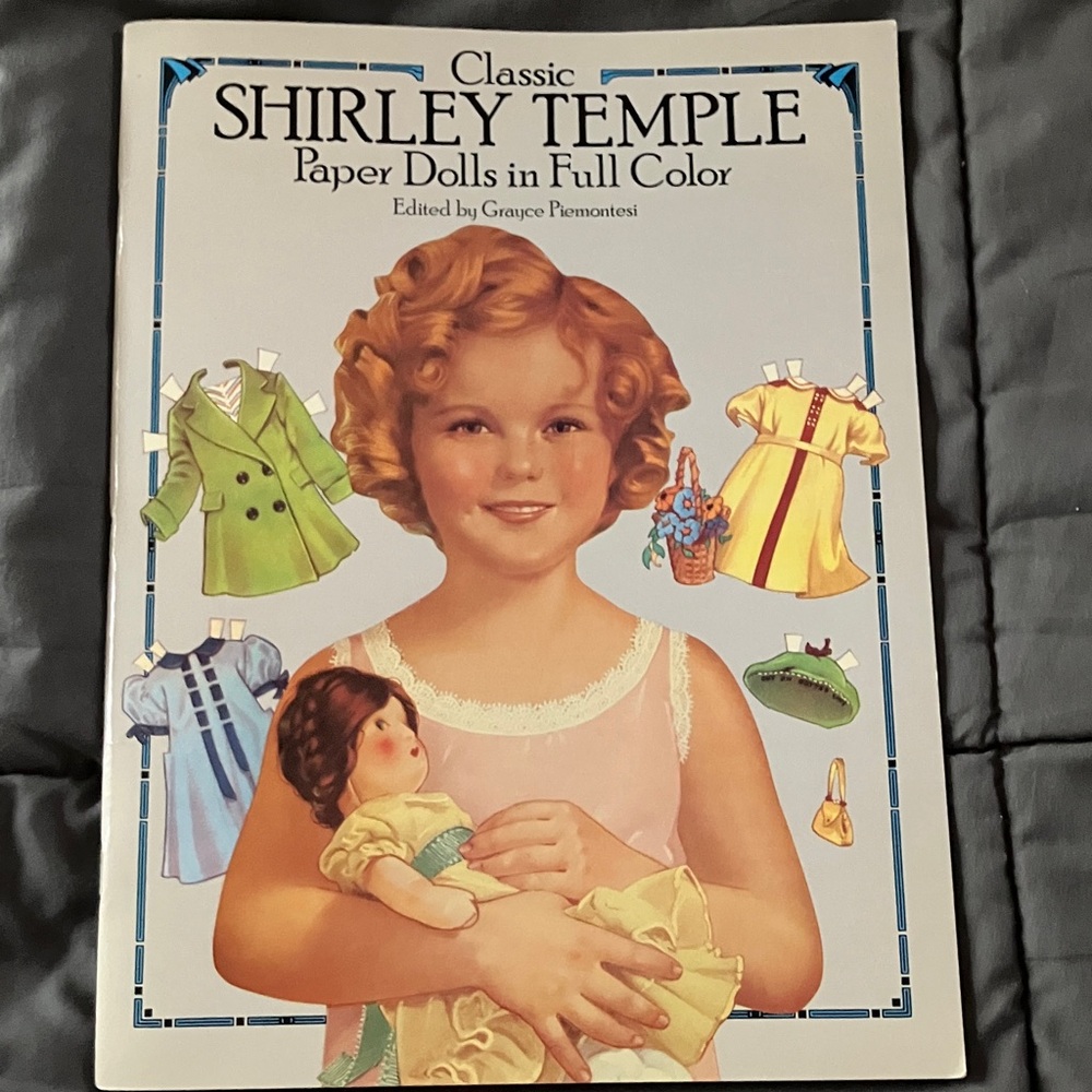 Classic Shirley Temple Paper Dolls Book